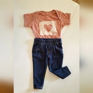 Toddler girl's 12 month outfit